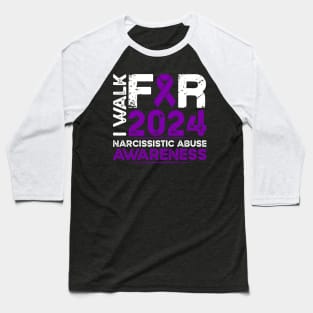 Narcissistic Abuse Awareness 2024 Walk Baseball T-Shirt